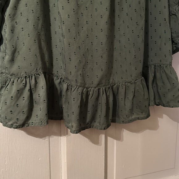 Blue Rain Top Sz Medium - Picture 3 of 5